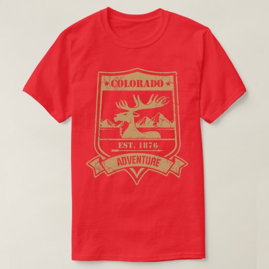 Colorado Abenteuer T-Shirt (Design vorne)