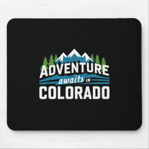 Colorado-Abenteuer wartet Rocky Mountain Wandern  Mousepad