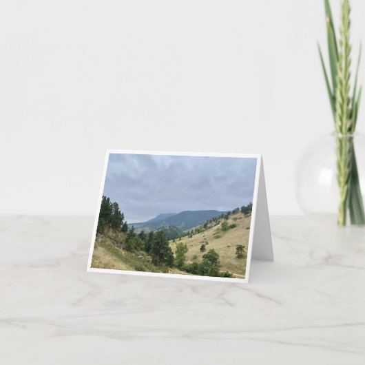 Colorado-Ansichtskarte 1 Dankeskarte (Vorderseite)