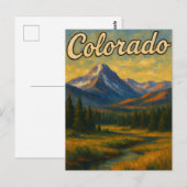 Colorado-Ansichtskarte Postkarte (Vorne/Hinten)
