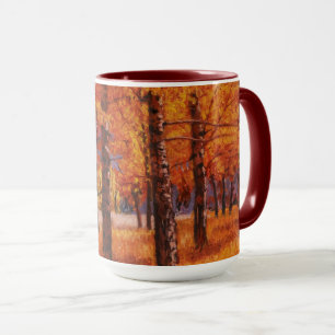 Colorado-Aspen in herrlicher Herbstpracht Tasse