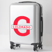 Colorado Aufkleber (Koffer)