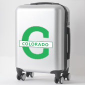 Colorado Aufkleber (Koffer)