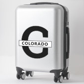 Colorado Aufkleber (Koffer)
