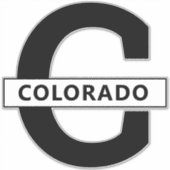 Colorado Aufkleber (Vorderseite)
