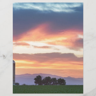 Colorado Bauern Sunset