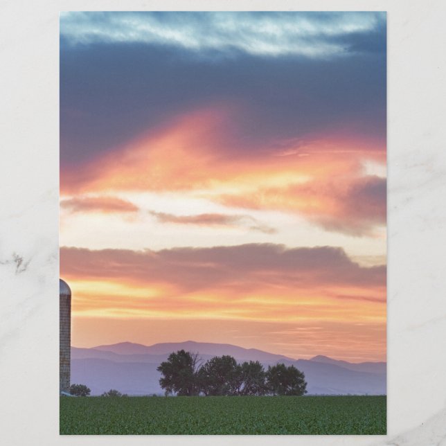 Colorado Bauern Sunset (Vorderseite)
