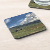 Colorado-Bauernhof Getränkeuntersetzer (Linke Seite)