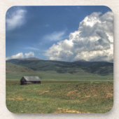 Colorado-Bauernhof Getränkeuntersetzer (Vorderseite)