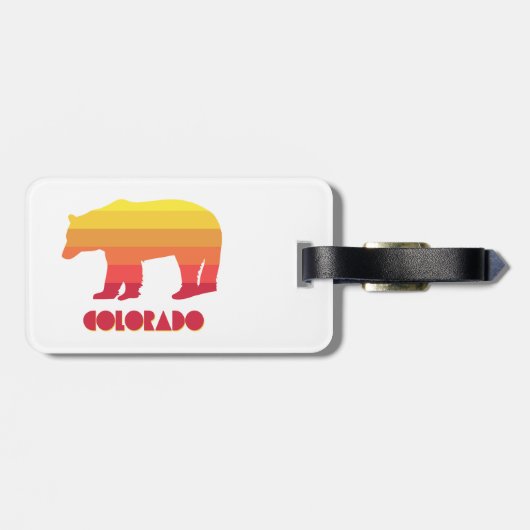Colorado Bear Gepäckanhänger (Rückseite horizontal)