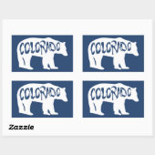 Colorado Bear Rechteckiger Aufkleber (Blatt)