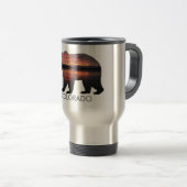 Colorado Bear | Sonnenuntergang | Silberne Tasse (VorderseiteRechts)