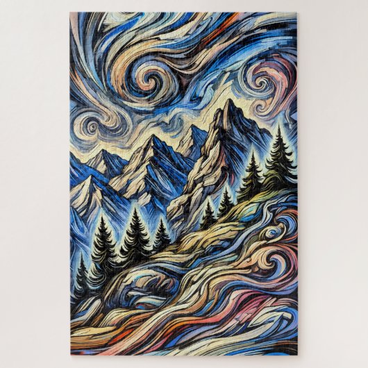 Colorado Berg 1000 Piece Puzzle (Vertikal)