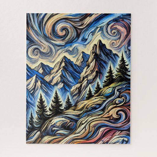 Colorado Berg 500 Piece Puzzle (Vertikal)