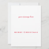 Colorado Berg mit Winterschneekarte Einladung (Rückseite)