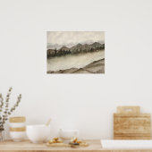 Colorado Berge Landschaftskunst Poster (Küche)