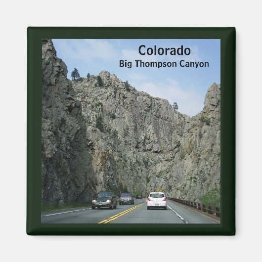 Colorado Big Thompson Canyon Magnet (Vorne)