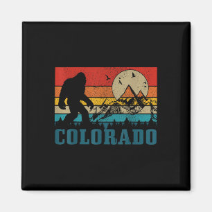 Colorado Bigfoot Vintage Rocky Mountains Wandern G Magnet
