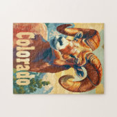Colorado Bighorn Schafe Puzzle (Horizontal)