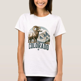 Colorado, Bighornschaf aus Rocky Mountain, T-Shirt