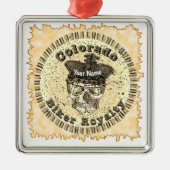 Colorado Biker   Ornament Aus Metall (Vorne)