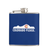 Colorado Bitte Flachmann (Vorderseite)