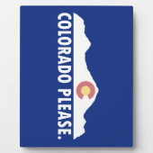 Colorado Bitte Fotoplatte (Vorderseite)