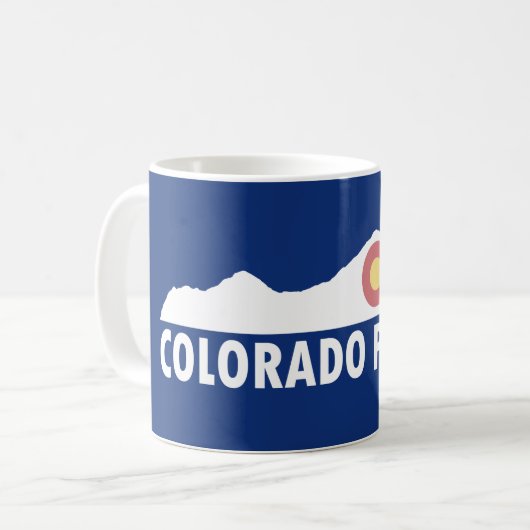 Colorado Bitte Kaffeetasse (Vorderseite Links)