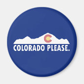 Colorado Bitte Magnet (Vorne)