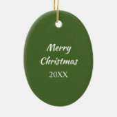 Colorado Blue Columbine Ornament (Hinten)