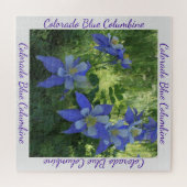 Colorado Blue Columbine Wildblume Puzzle (Horizontal)
