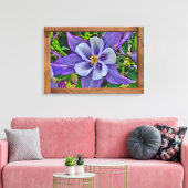 Colorado Blume Leinwand Kunst (Insitu (Wohnzimmer))