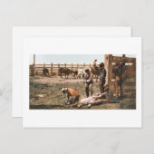 Colorado Branding 1904 Postkarte (Vorne/Hinten)