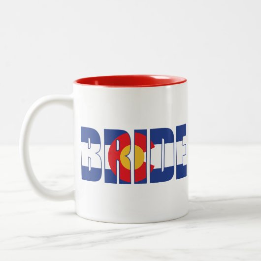 Colorado-Bride Zweifarbige Tasse (Links)