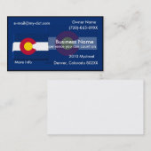 Colorado Business Card Visitenkarte (Vorne/Hinten)