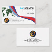 Colorado Business Wave Global International Visitenkarte (Vorne/Hinten)