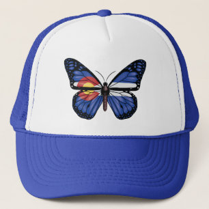 Colorado Butterfly Monarq Butterfly Monarlag Truckerkappe