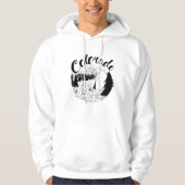 Colorado Camping Ink Zeichnend Hoodie (Vorderseite)