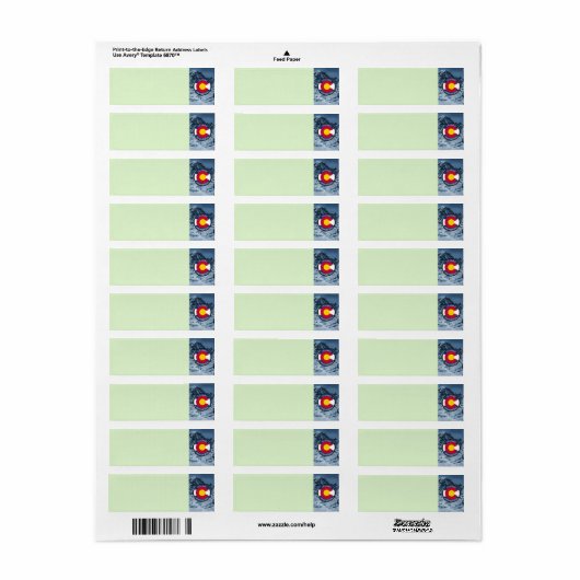 Colorado Circle Flag (Vorne)