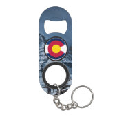 Colorado Circle Flag Mini Flaschenöffner (Rückseite)