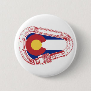 Colorado Climbing Carabiner Button
