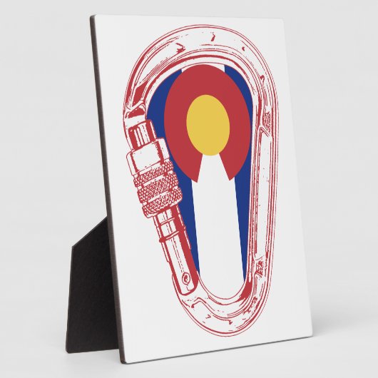 Colorado Climbing Carabiner Fotoplatte (Seite)