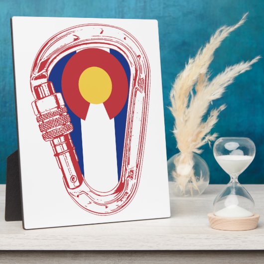 Colorado Climbing Carabiner Fotoplatte (Seite)