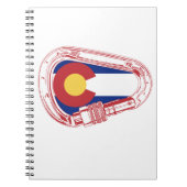Colorado Climbing Carabiner Notizblock (Vorderseite)