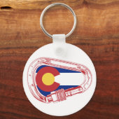 Colorado Climbing Carabiner Schlüsselanhänger (Vorderseite)