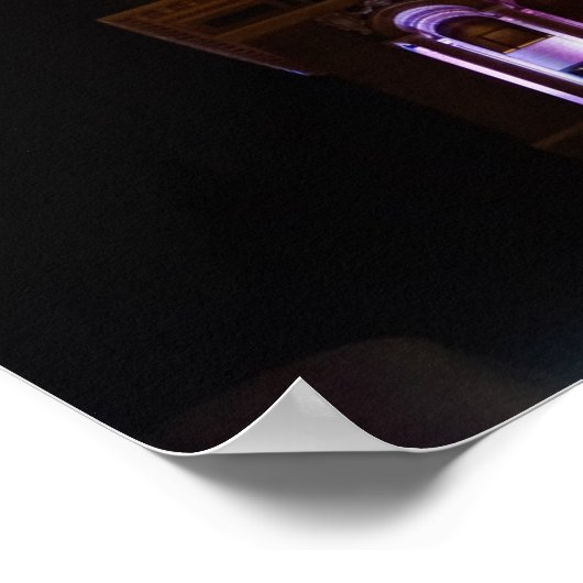 Colorado Clock Tower Poster (Ecke)