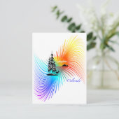 Colorado Colors Postkarte (Stehend Vorderseite)