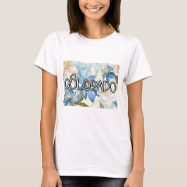 Colorado Columbine Blume T-Shirt