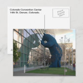Colorado Convention Center Postkarte (Vorne/Hinten)