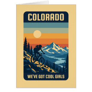 Colorado Cool Girls Mountainbike Retro Karte